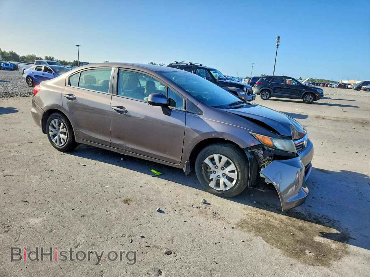 2012 HONDA CIVIC - VIN: 19XFB2F55CE011056 - Фото 4