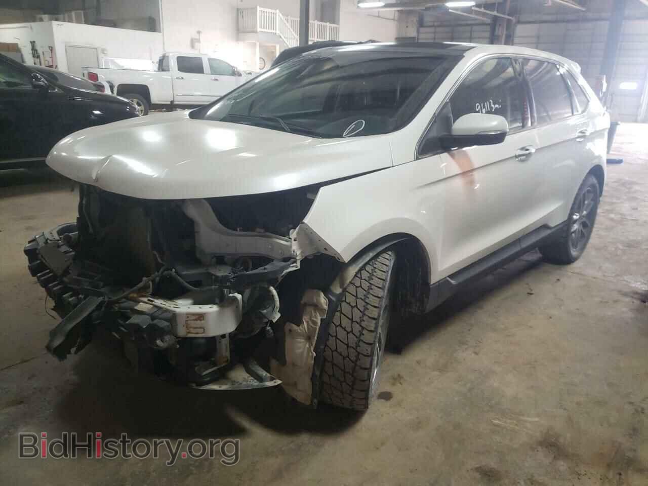 2016 FORD EDGE - VIN: 2FMPK4K90GBB58242 - Фото 2