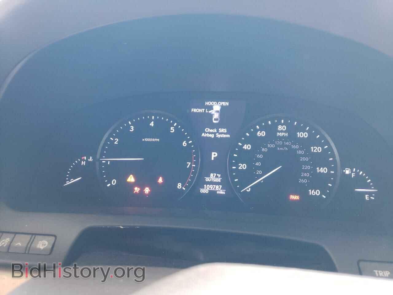 2014 LEXUS LS460 - VIN: JTHBL5EF4E5128101 - Фото 9
