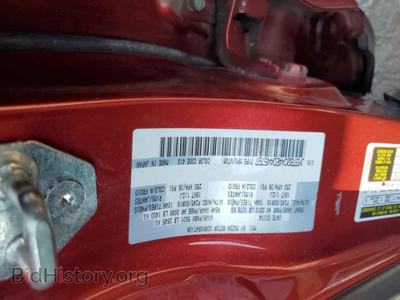 2014 MAZDA CX-9 - VIN: JM3TB2CA4E0445797 - Photo 13