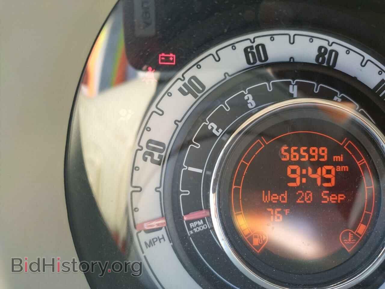 2012 FIAT 500 - VIN: 3C3CFFAR9CT339640 - Фото 9