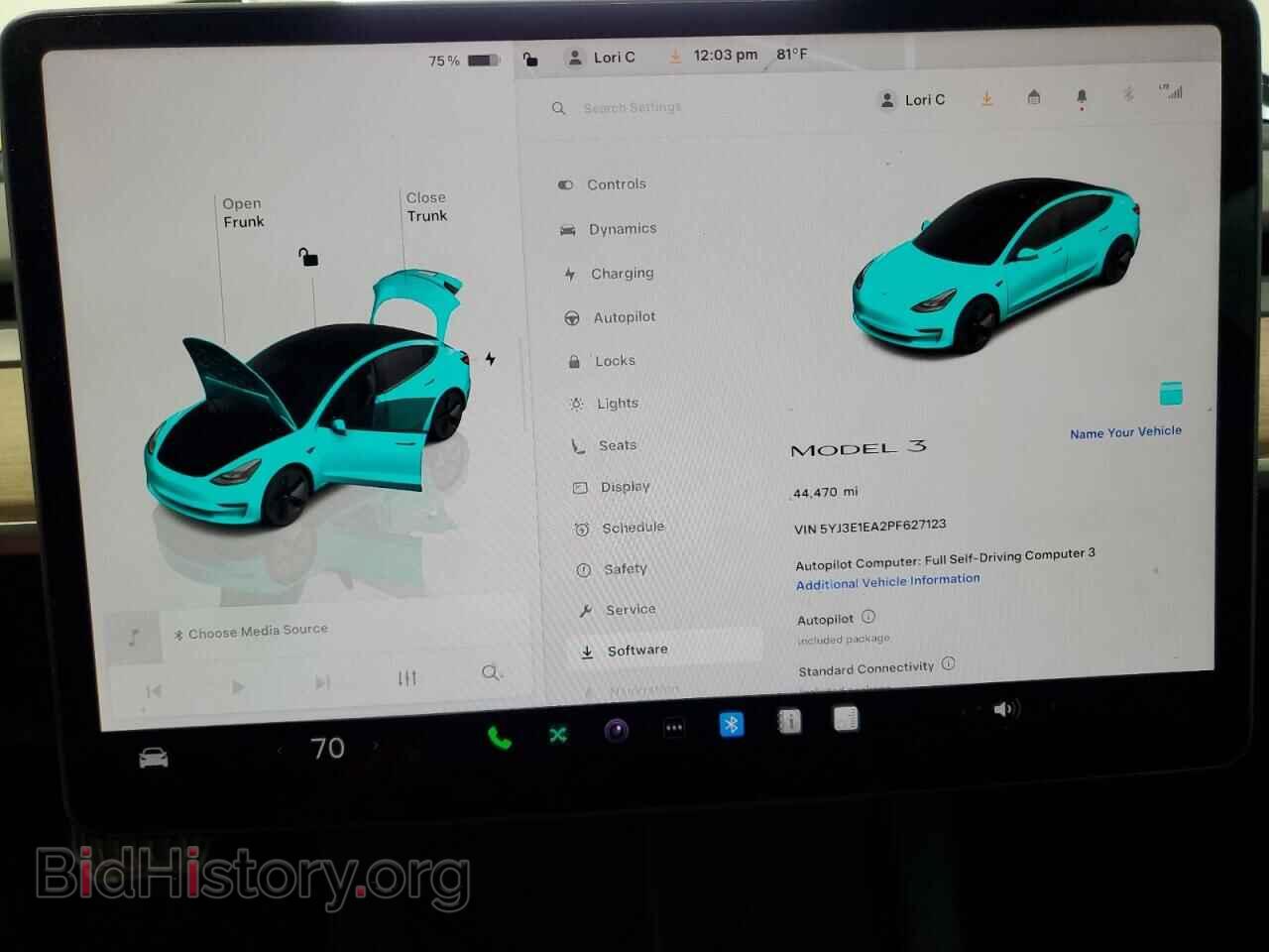 2023 TESLA MODEL 3 - VIN: 5YJ3E1EA2PF627123 - Фото 9