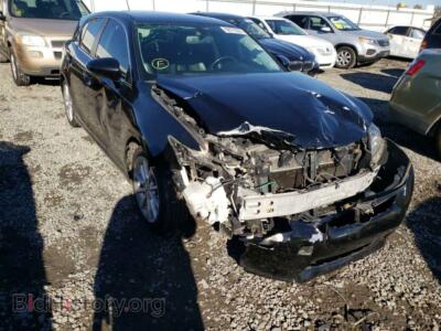 2013 Lexus CT 200, черный — VIN JTHKD5BH8D2173464, Copart