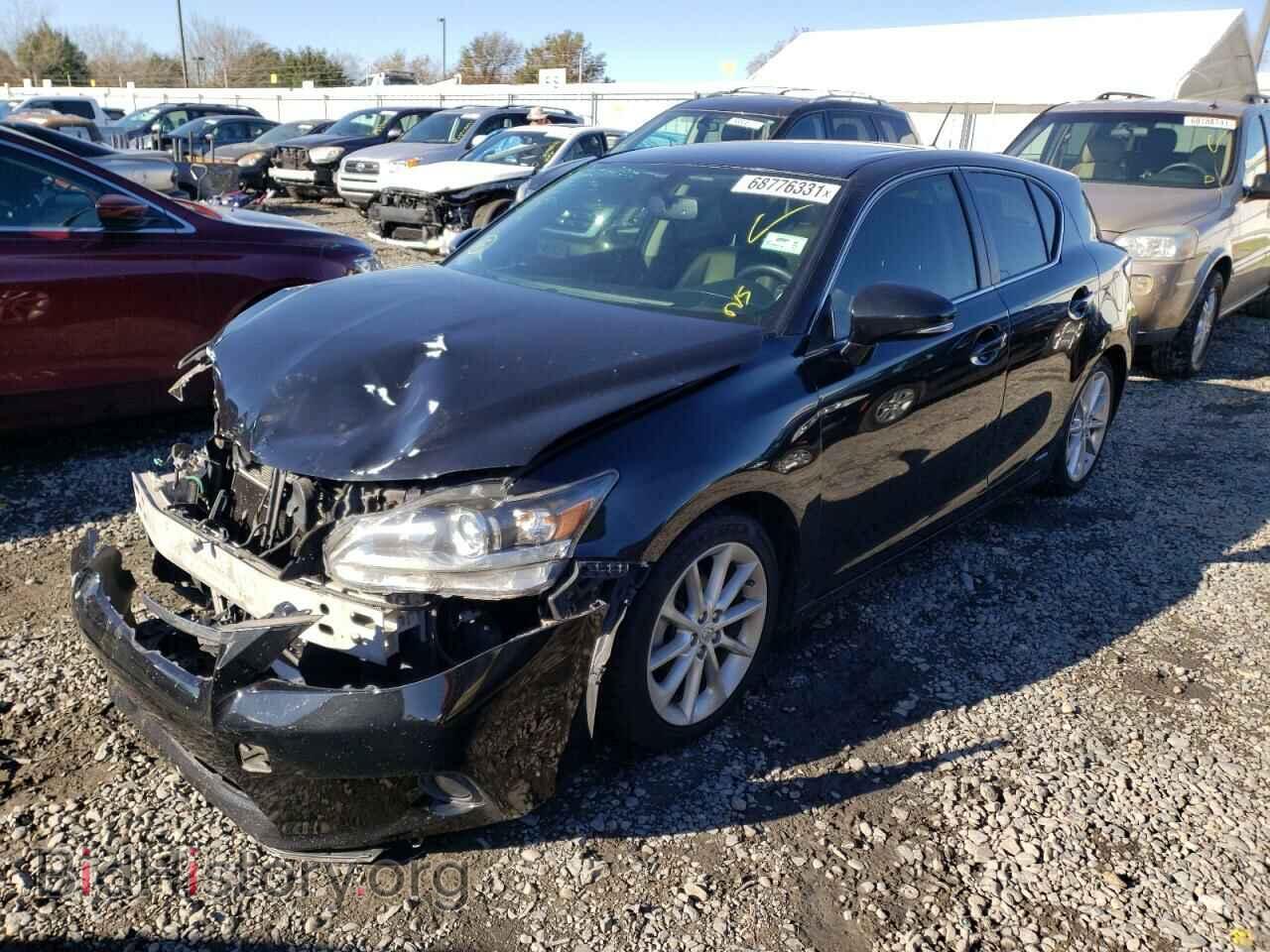 2013 LEXUS CT 200 - VIN: JTHKD5BH8D2173464 - Фото 2