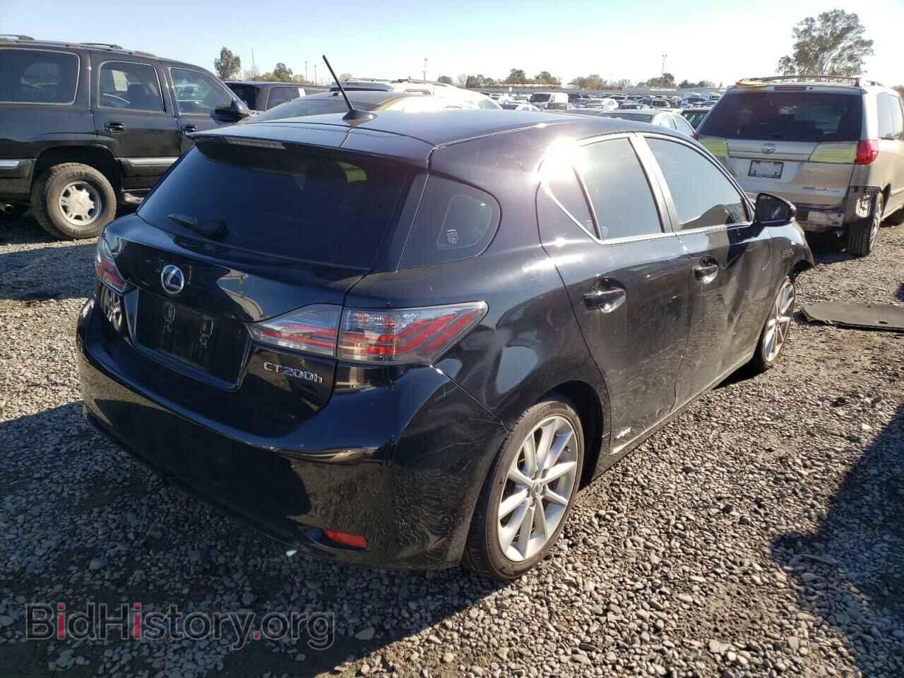 2013 LEXUS CT 200 - VIN: JTHKD5BH8D2173464 - Фото 4