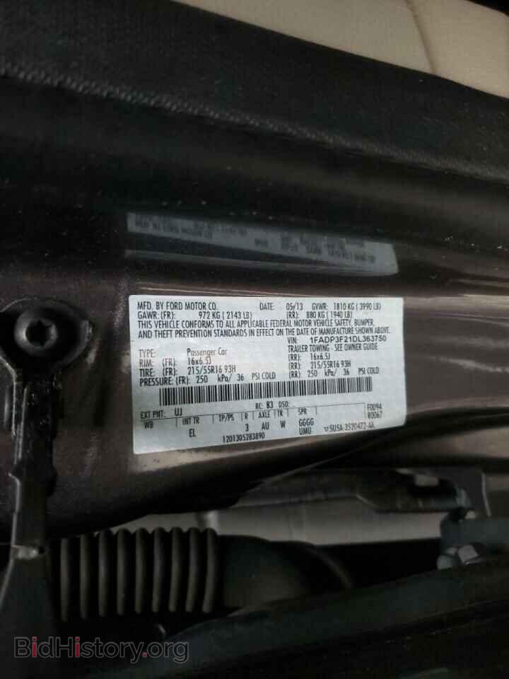 2013 FORD FOCUS - VIN: 1FADP3F21DL363750 - Photo 10