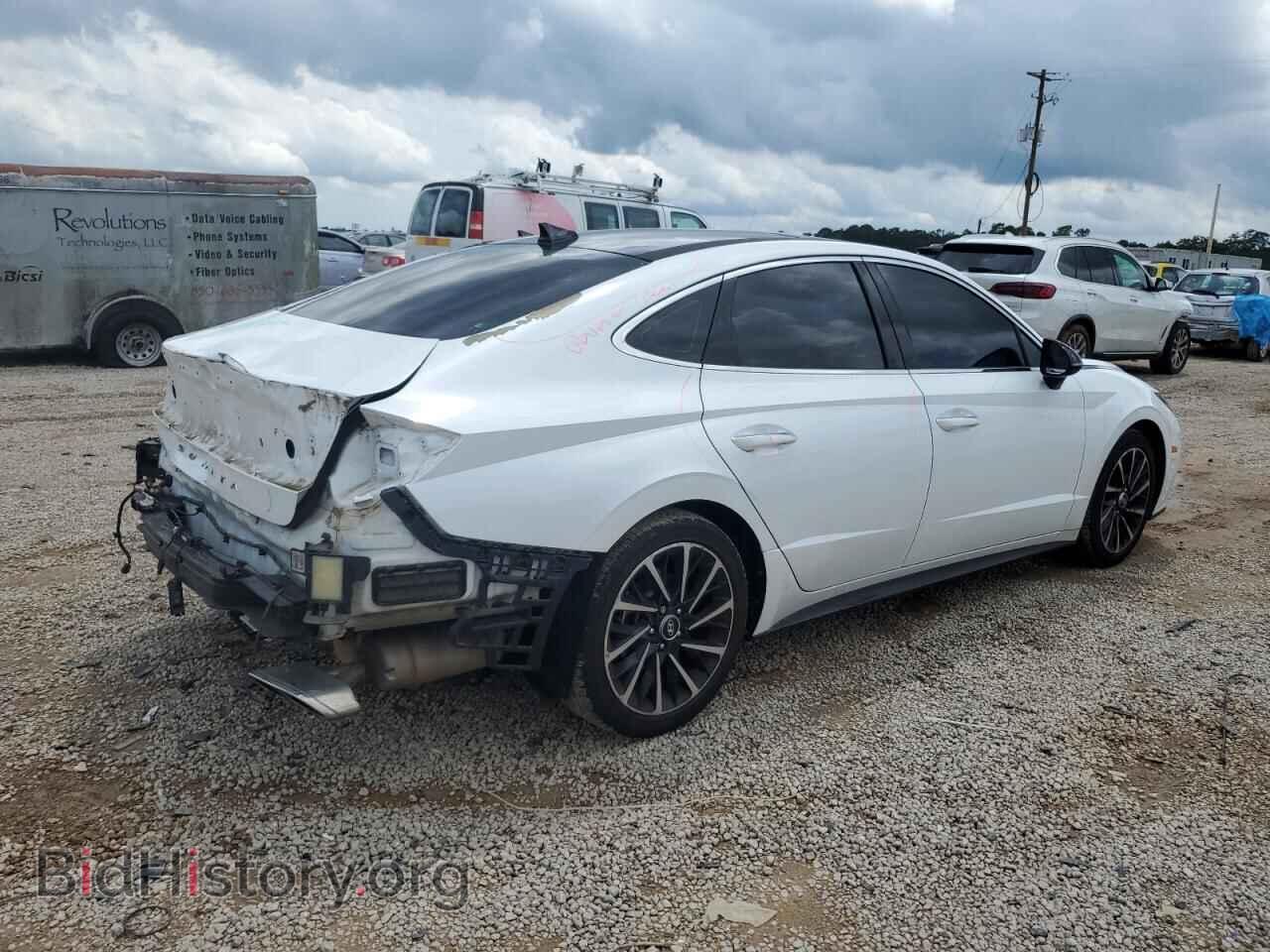 2020 HYUNDAI SONATA - VIN: 5NPEJ4J29LH052003 - Фото 3