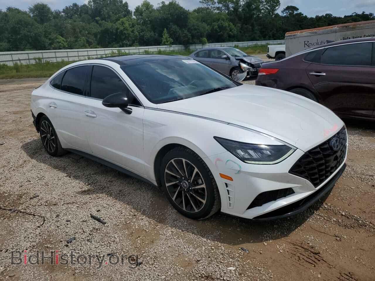 2020 HYUNDAI SONATA - VIN: 5NPEJ4J29LH052003 - Фото 4