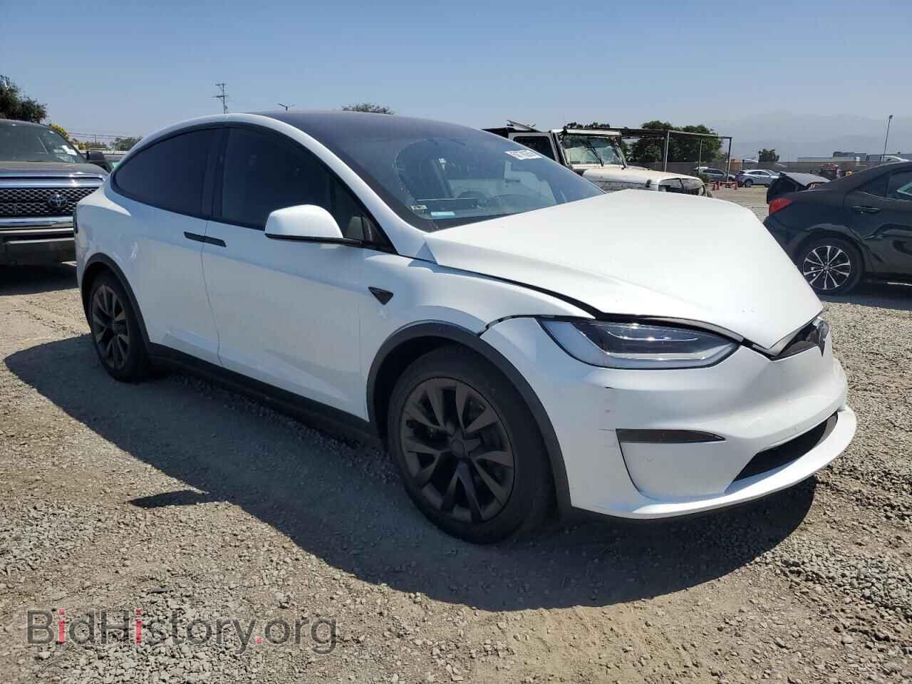 2022 TESLA MODEL X - VIN: 7SAXCAE55NF359081 - Фото 4