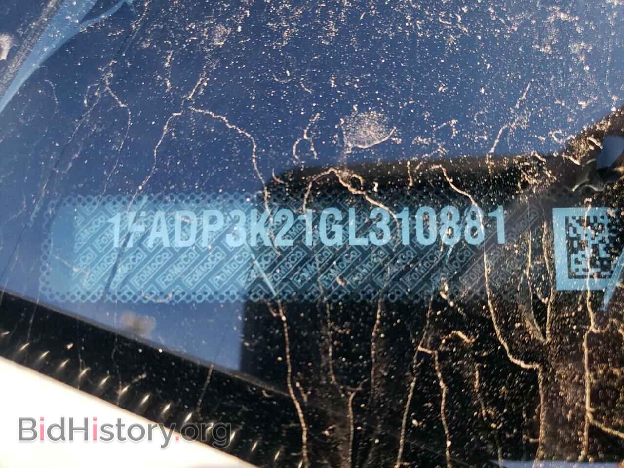 2016 FORD FOCUS - VIN: 1FADP3K21GL310881 - Фото 10