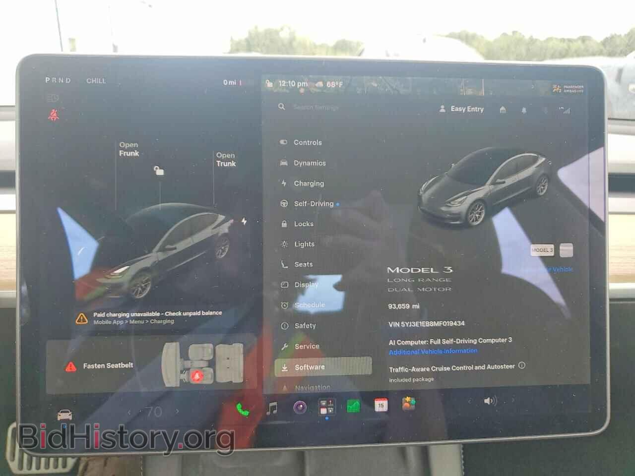 2021 TESLA MODEL 3 - VIN: 5YJ3E1EB8MF019434 - Photo 9