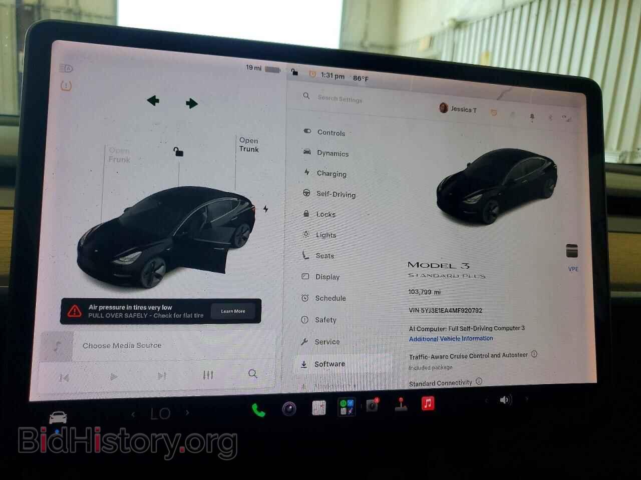 2021 TESLA MODEL 3 - VIN: 5YJ3E1EA4MF920792 - Photo 9