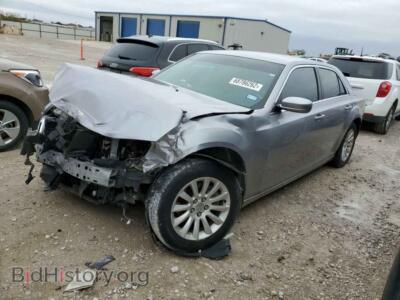 2014 Chrysler 300, серебристый — VIN 2C3CCAAG2EH223587, Copart