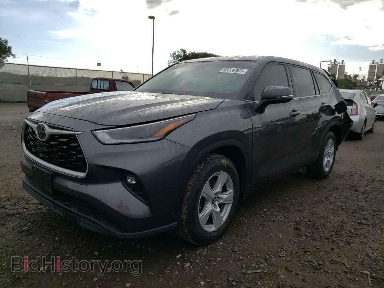 2021 TOYOTA HIGHLANDER - VIN: 5TDZZRAH4MS527516 - Фото 2