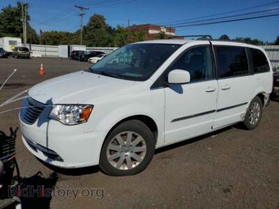 2016 Chrysler MINIVAN Town & COU, белый — VIN 2C4RC1BG9GR292746, Copart