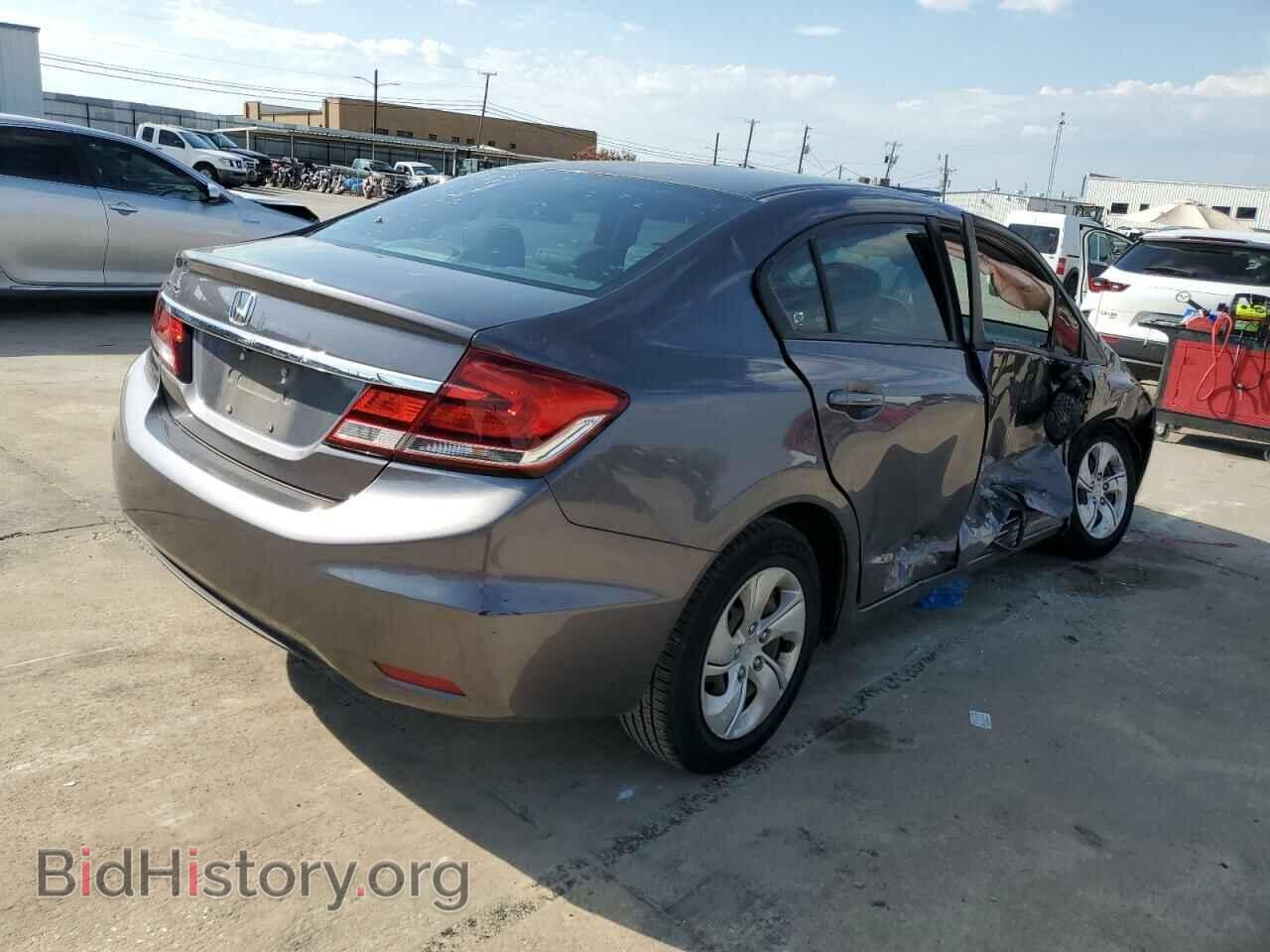 2014 HONDA CIVIC - VIN: 19XFB2F52EE072173 - Фото 3
