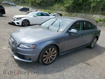 2012 Audi A4 Premium Plus, gray — VIN WAUFFAFL0CN015991, Copart