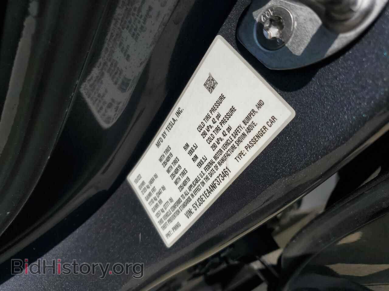 2022 TESLA MODEL 3 - VIN: 5YJ3E1EA4NF373461 - Photo 13