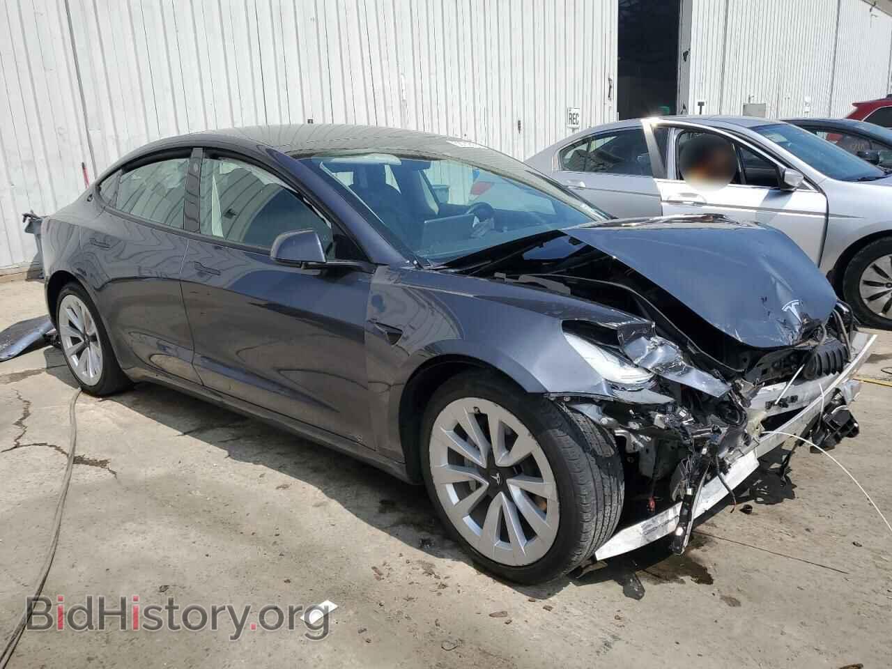 2022 TESLA MODEL 3 - VIN: 5YJ3E1EA4NF373461 - Photo 4