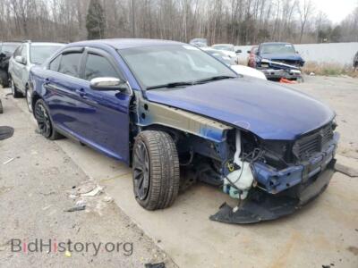 2014 Ford TAURUS Taurus LIM, синий — VIN 1FAHP2F80EG111238, Copart