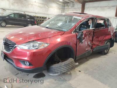 2014 Mazda CX-9 CX-9 Touri, red — VIN JM3TB3CA0E0445172, Copart