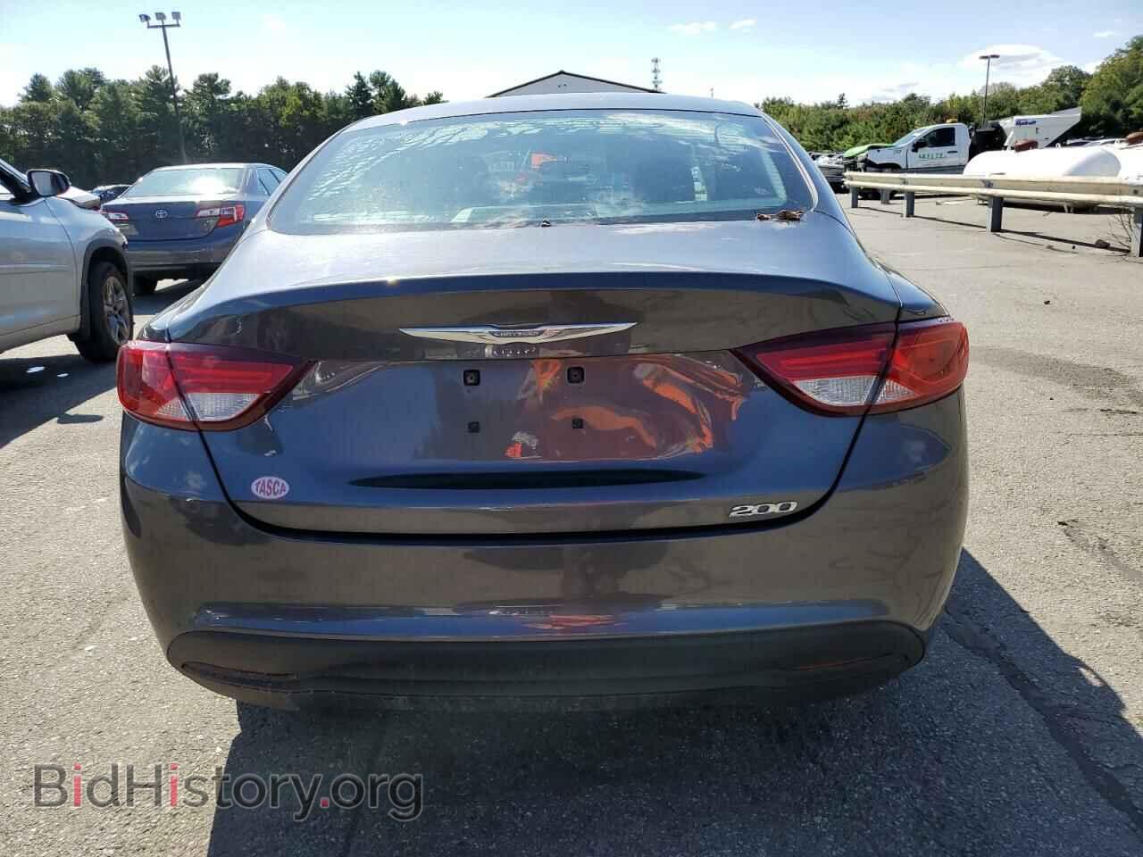 2016 CHRYSLER 200 - VIN: 1C3CCCFB0GN121370 - Фото 6