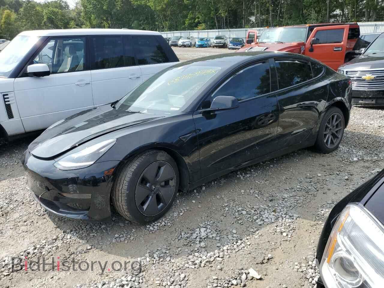 Photo 5YJ3E1EA2NF124494 - TESLA MODEL 3 2022