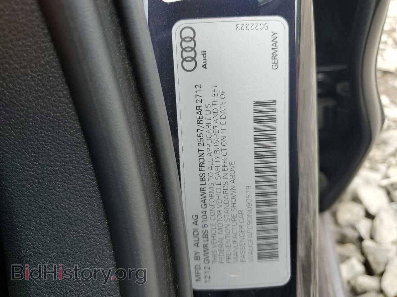 2013 AUDI A6 - VIN: WAUGFAFC9DN090579 - Photo 12