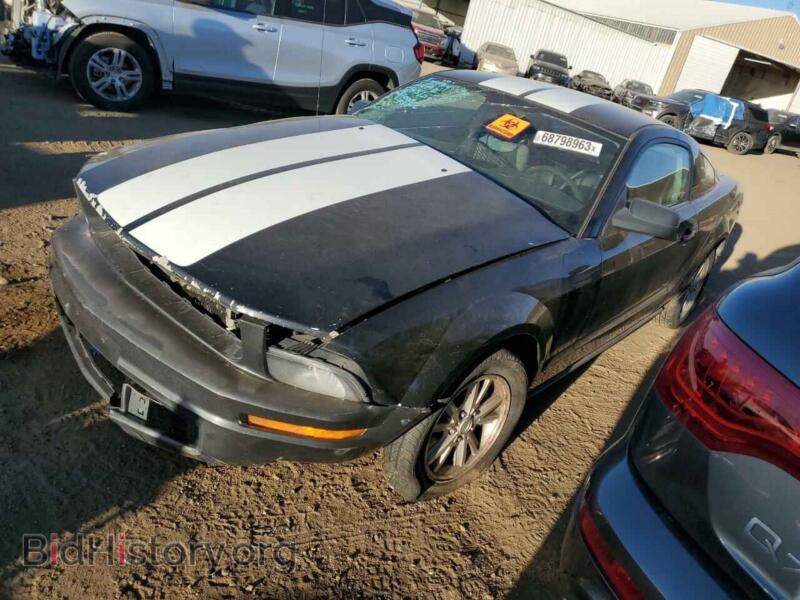 2007 Ford ALL MODELS Mustang (VIN 1ZVFT80N675295871) — фото 1 из 12, Copart, повреждение: передняя часть