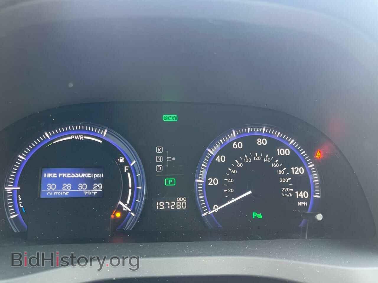 2010 LEXUS HS - VIN: JTHBB1BA0A2007243 - Фото 8