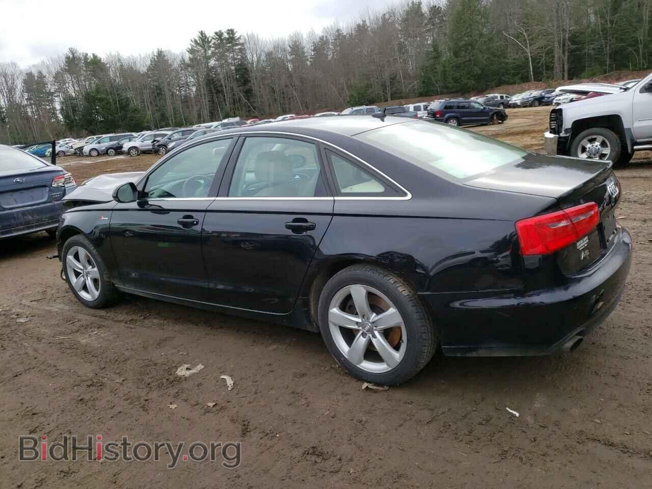2012 AUDI A6 - VIN: WAUGGAFCXCN071745 - Фото 2