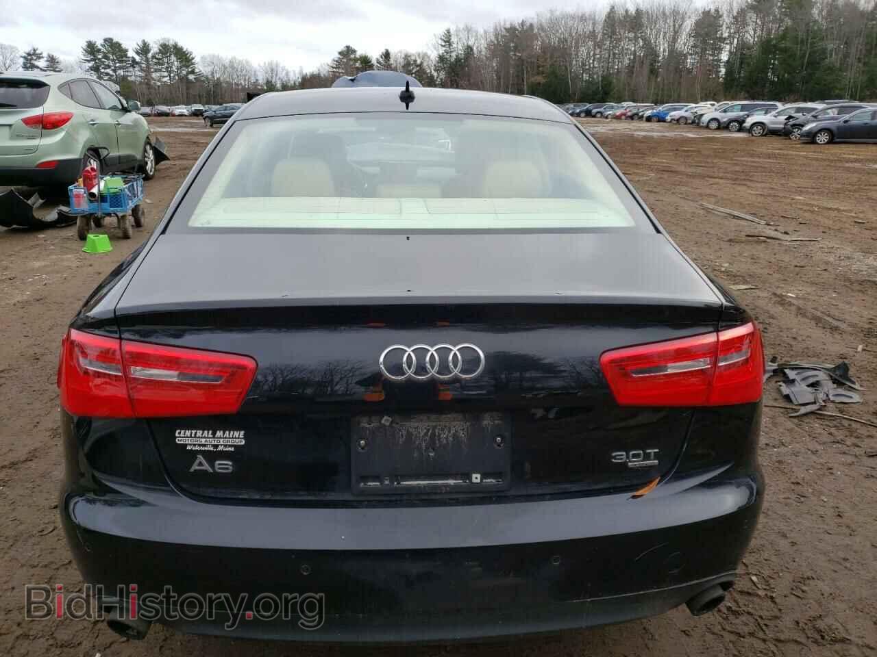2012 AUDI A6 - VIN: WAUGGAFCXCN071745 - Фото 6