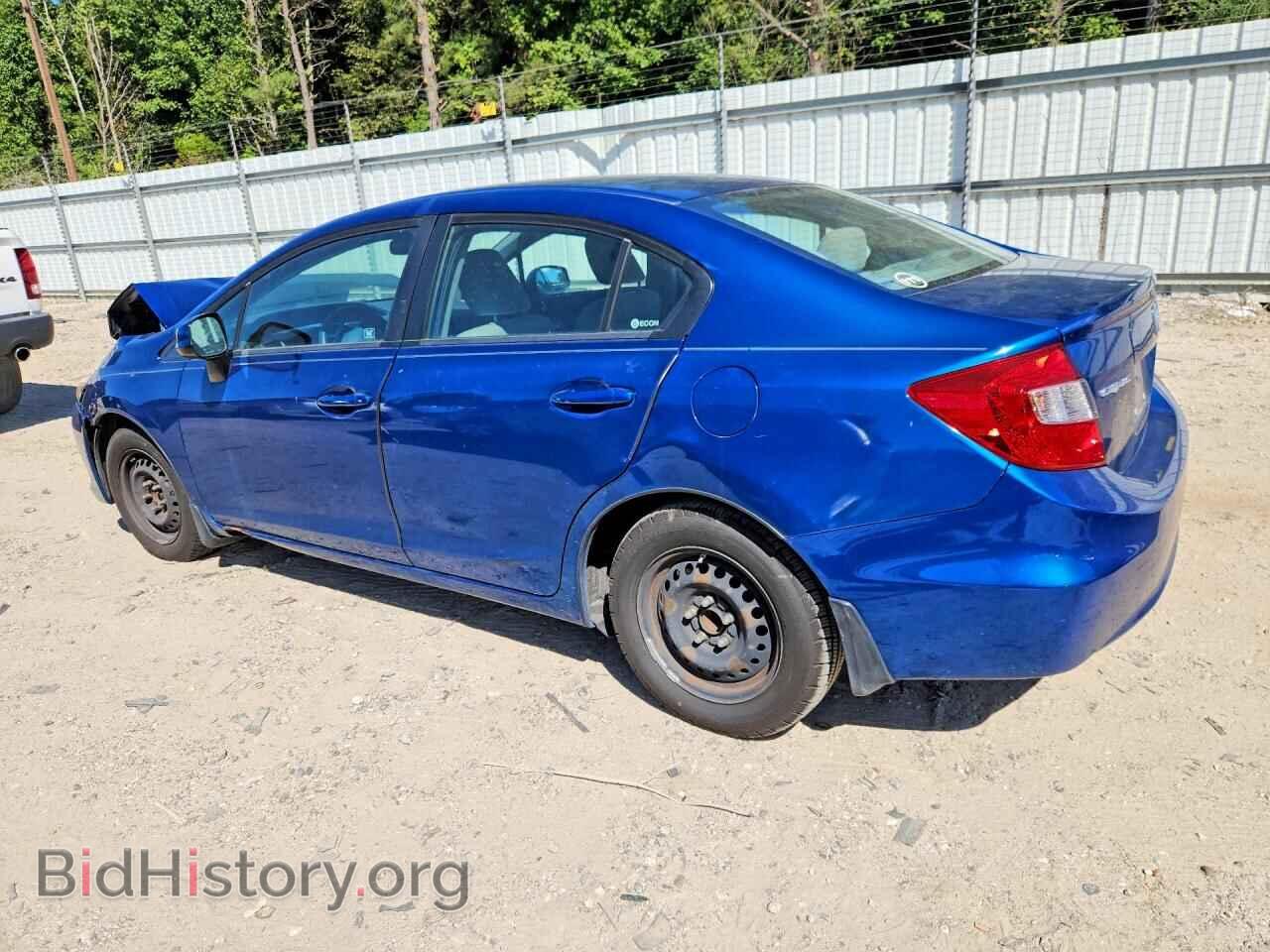 2012 HONDA CIVIC - VIN: 2HGFB2F59CH575881 - Фото 2