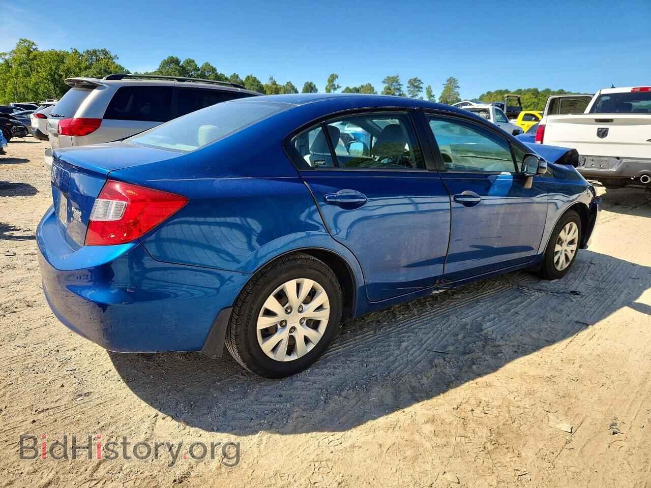 2012 HONDA CIVIC - VIN: 2HGFB2F59CH575881 - Фото 3