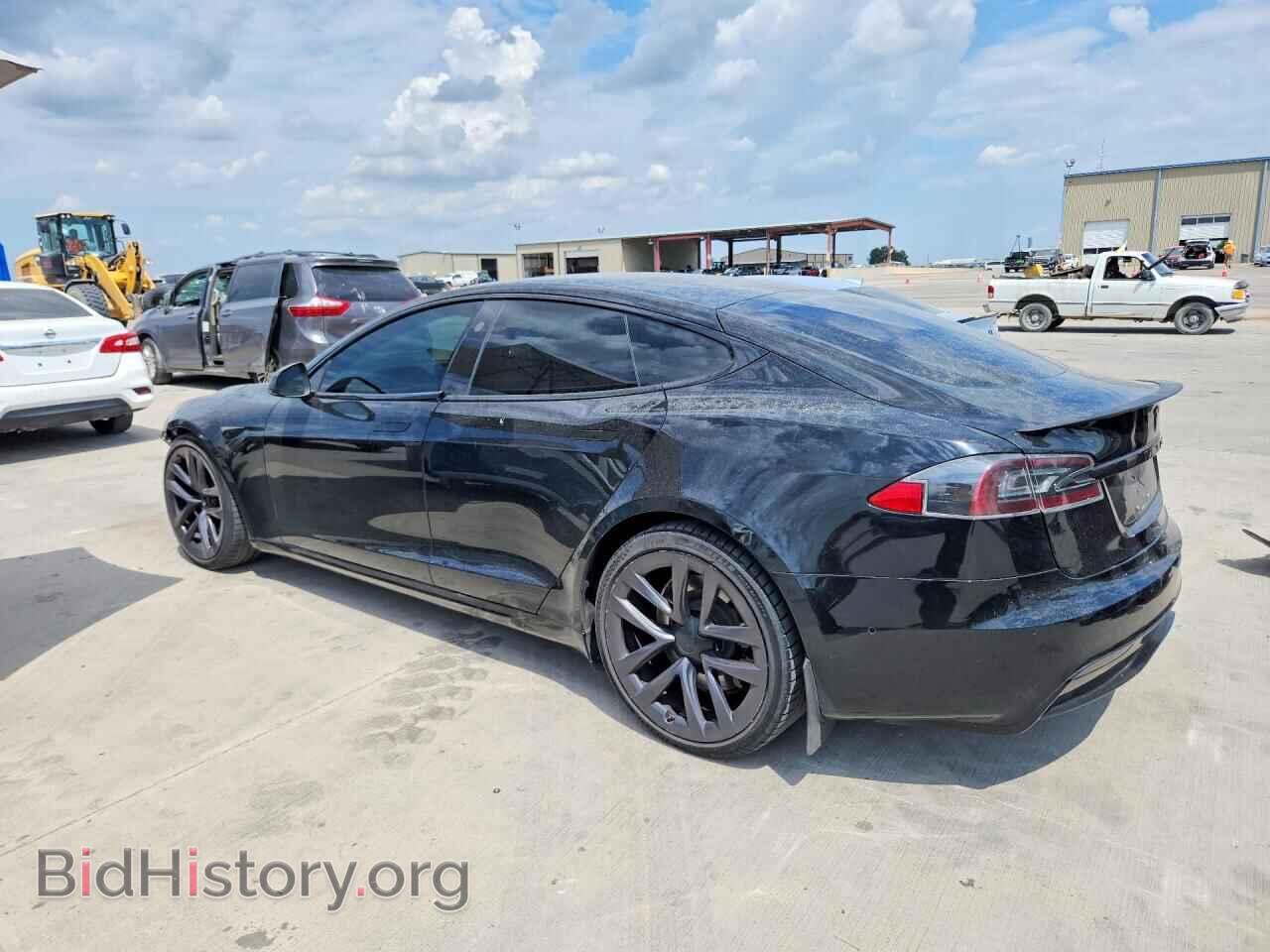 2021 TESLA MODEL S - VIN: 5YJSA1E62MF436185 - Фото 2