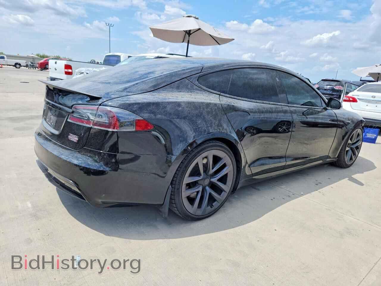 2021 TESLA MODEL S - VIN: 5YJSA1E62MF436185 - Фото 3