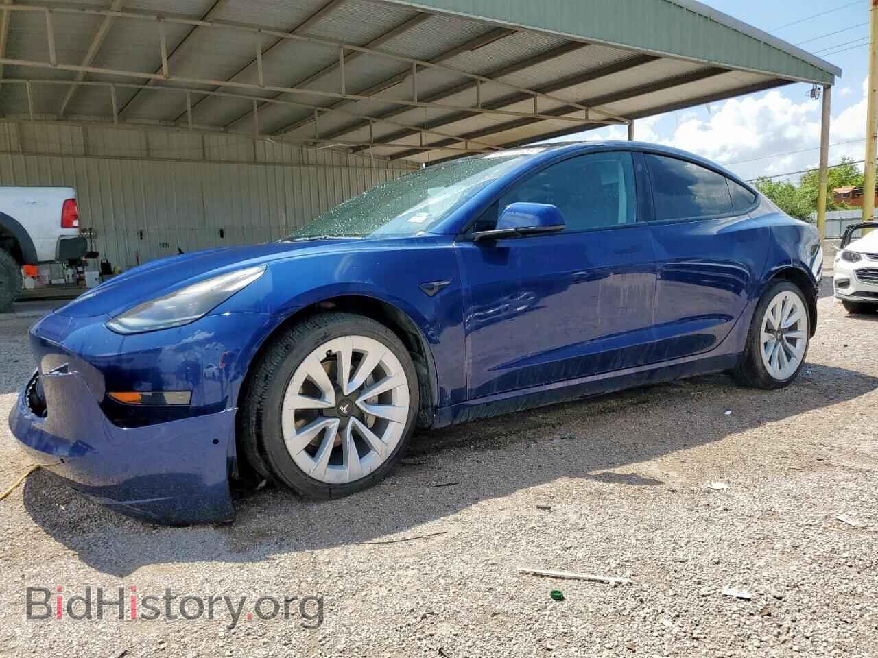 Фотография 5YJ3E1EA6NF291103 - TESLA MODEL 3 2022