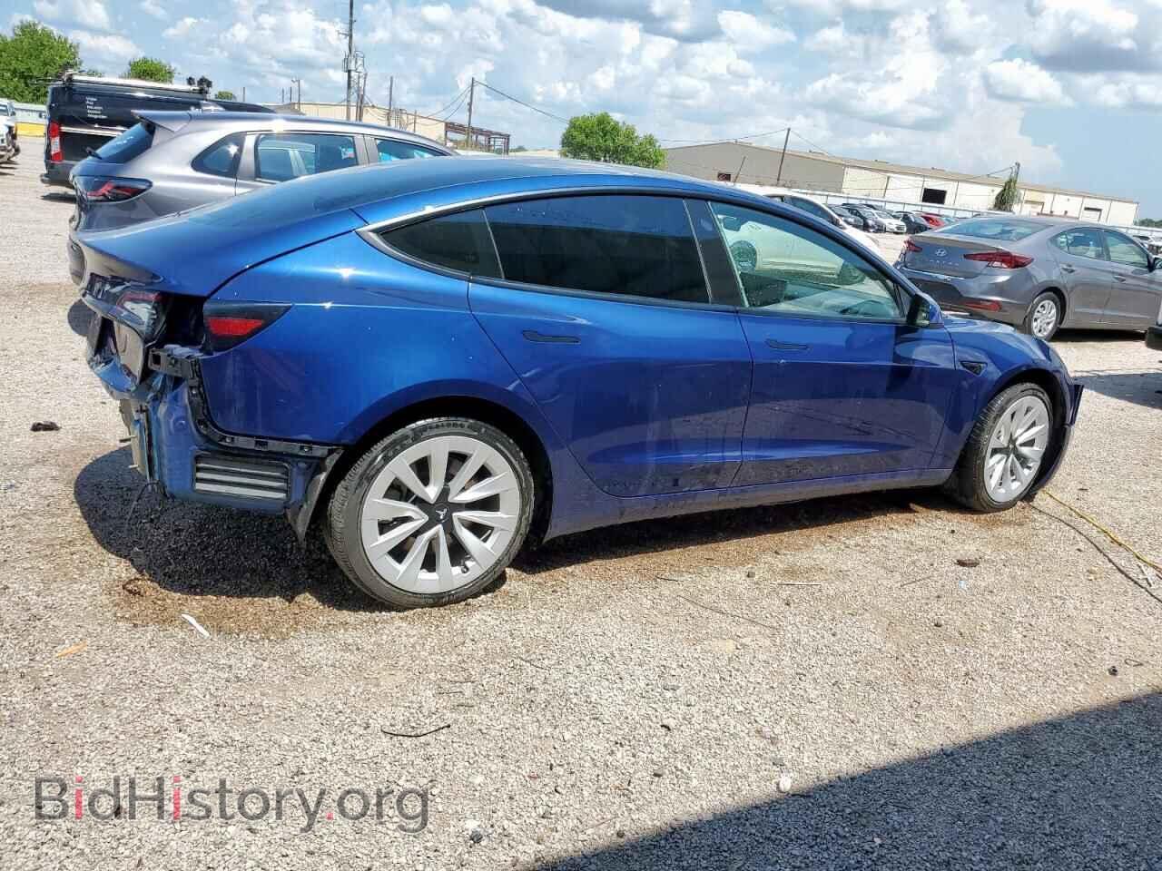 2022 TESLA MODEL 3 - VIN: 5YJ3E1EA6NF291103 - Фото 3