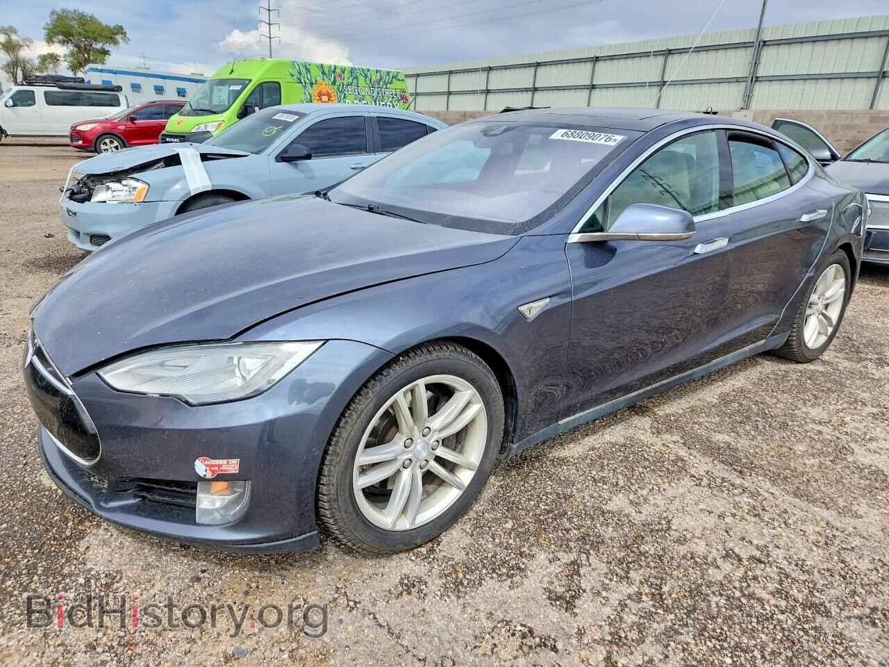 Photo 5YJSA1V28FF097383 - TESLA MODEL S 2015