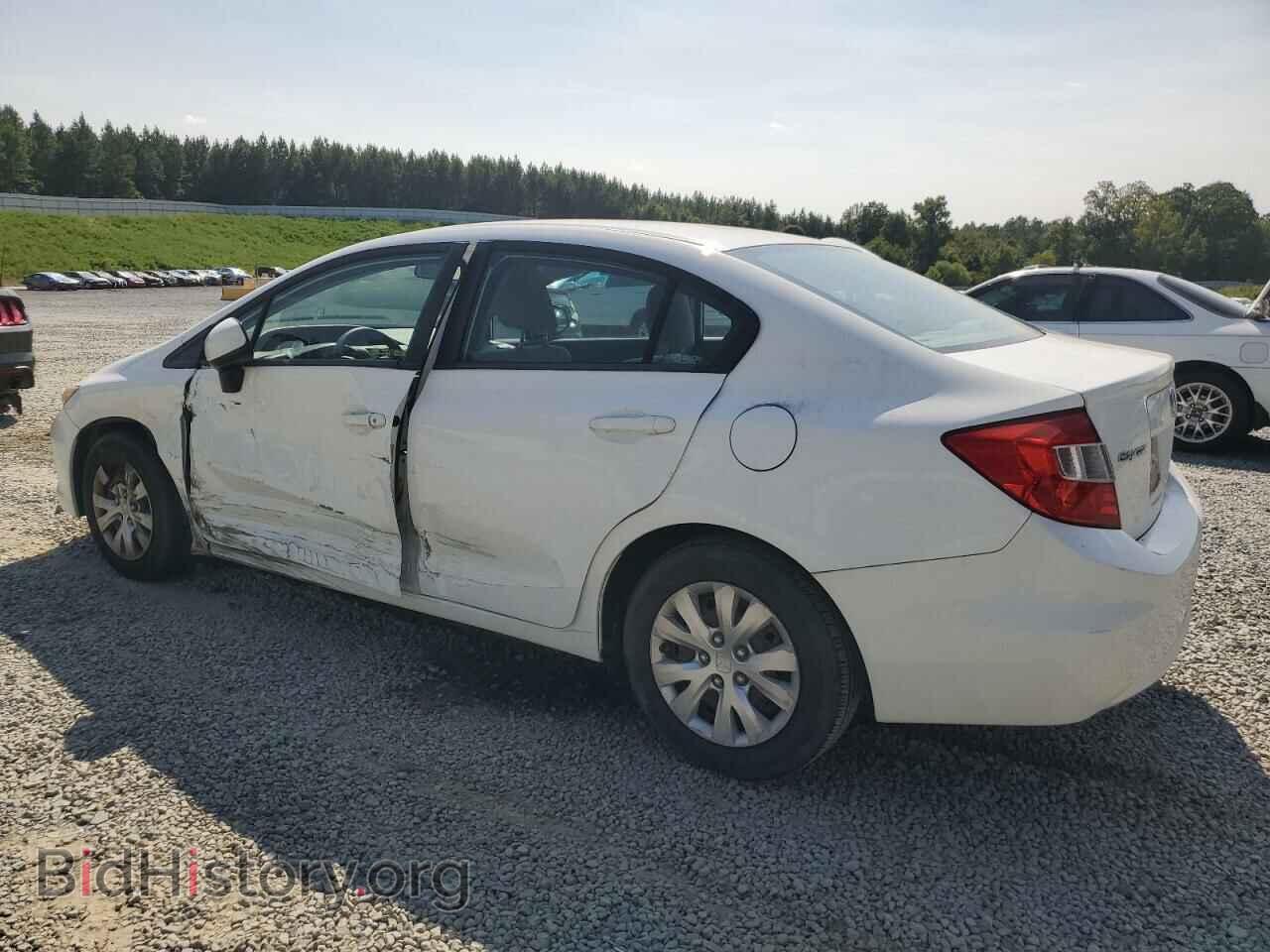 2012 HONDA CIVIC - VIN: 2HGFB2F59CH335312 - Фото 2