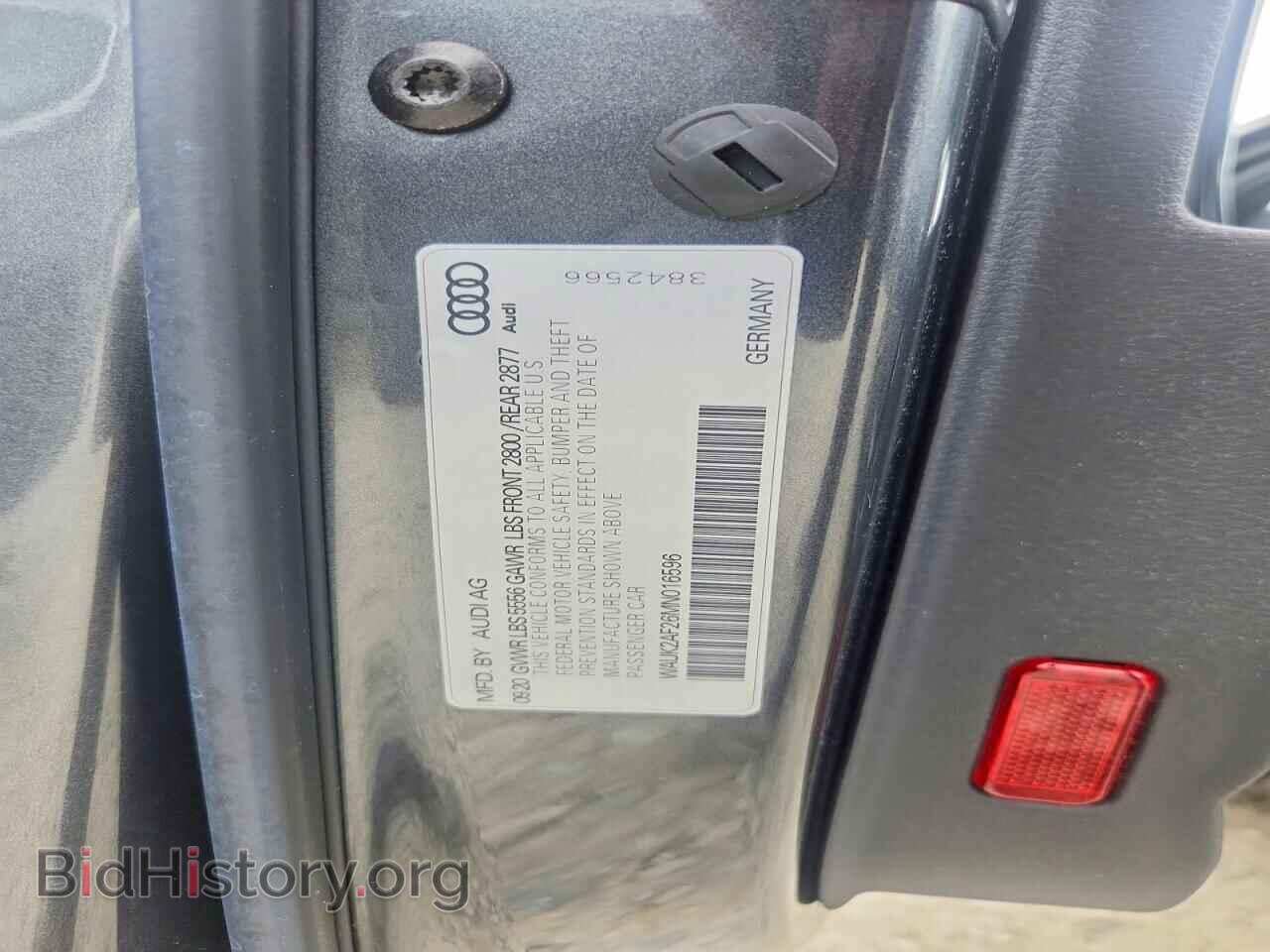 2021 AUDI A6 - VIN: WAUK2AF26MN016596 - Photo 12