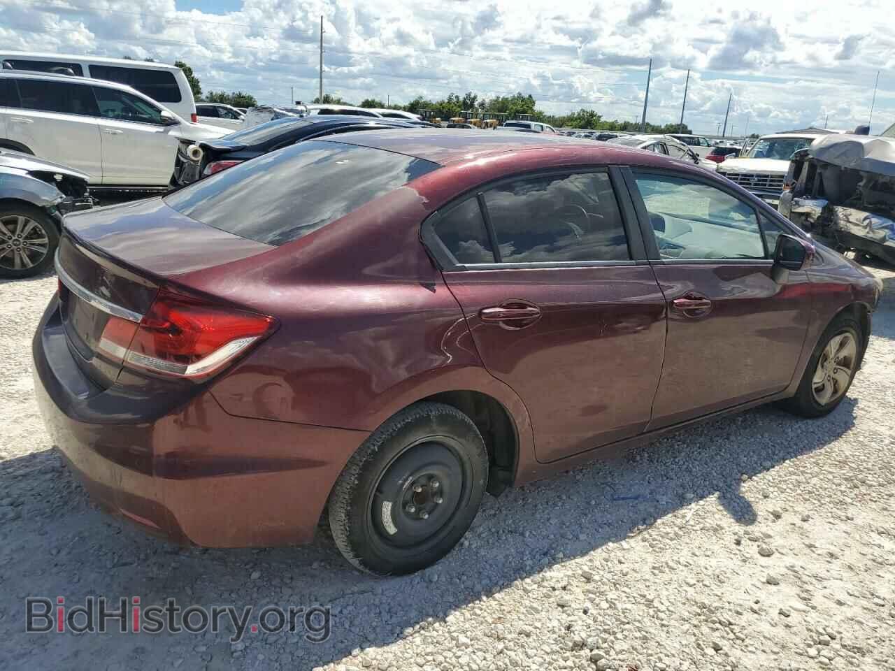 2014 HONDA CIVIC - VIN: 19XFB2F51EE260148 - Фото 3