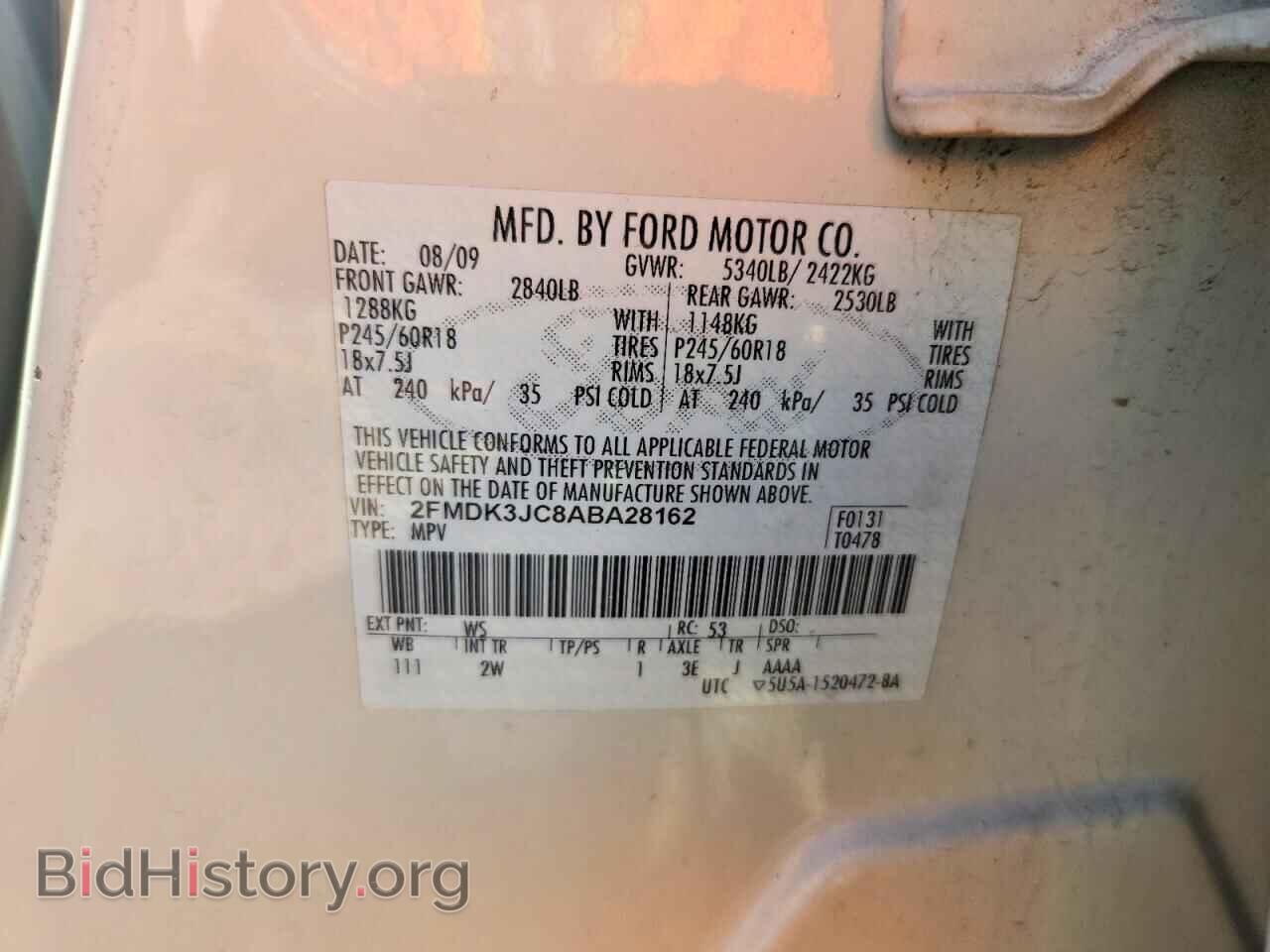 2010 FORD EDGE - VIN: 2FMDK3JC8ABA28162 - Photo 13