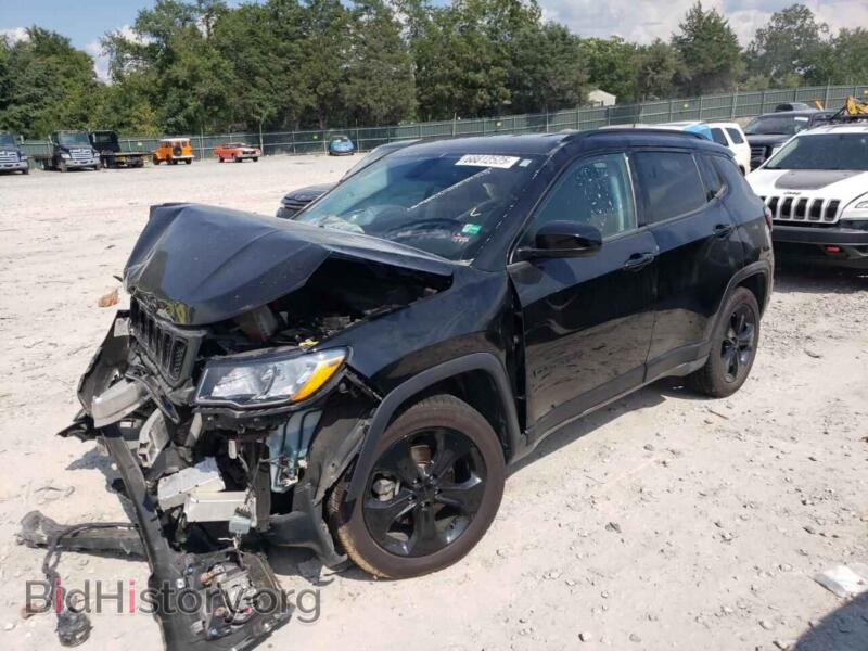 2020 Jeep COMPASS Latitude (VIN 3C4NJCBB5LT253566) — фото 1 из 13, Copart, повреждение: передняя часть