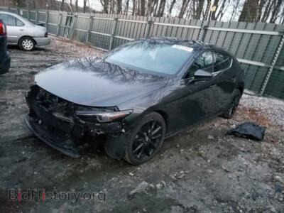 2019 Mazda 3 3 Premium, серый — VIN JM1BPANM0K1132808, Copart