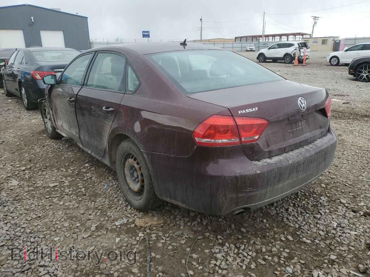2013 VOLKSWAGEN PASSAT - VIN: 1VWAP7A36DC067009 - Фото 2