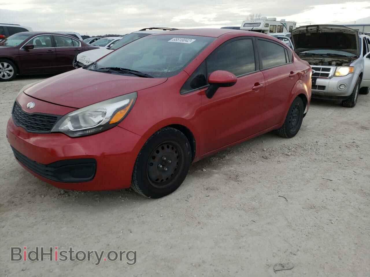 Фотография KNADM4A37E6400175 - KIA RIO 2014