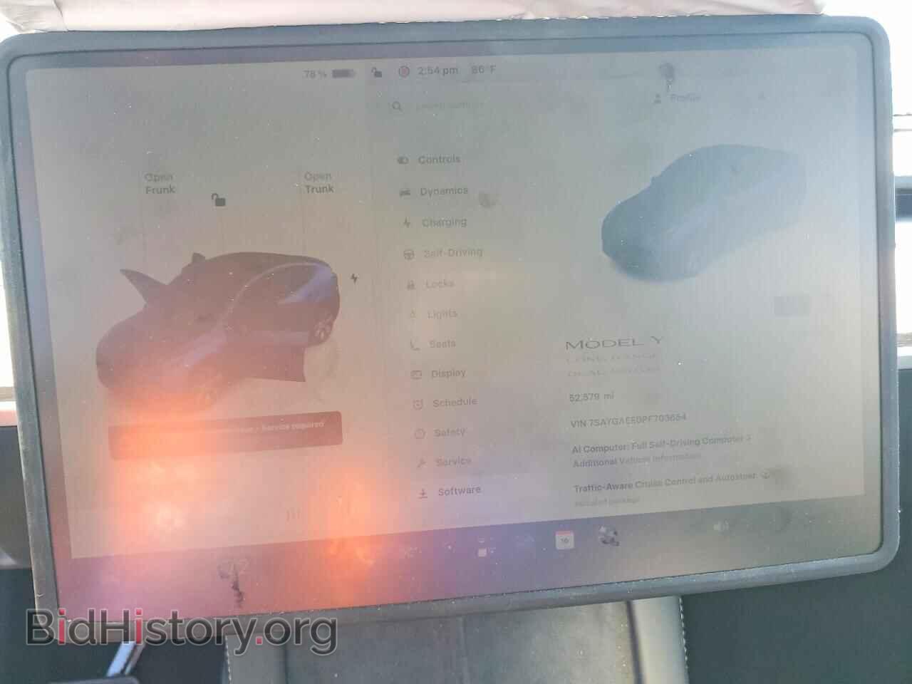 2023 TESLA MODEL Y - VIN: 7SAYGAEE0PF703654 - Фото 9
