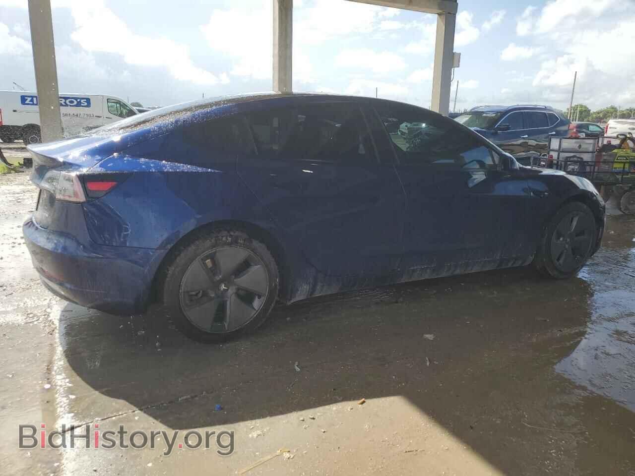 2022 TESLA MODEL 3 - VIN: 5YJ3E1EB1NF259992 - Фото 3