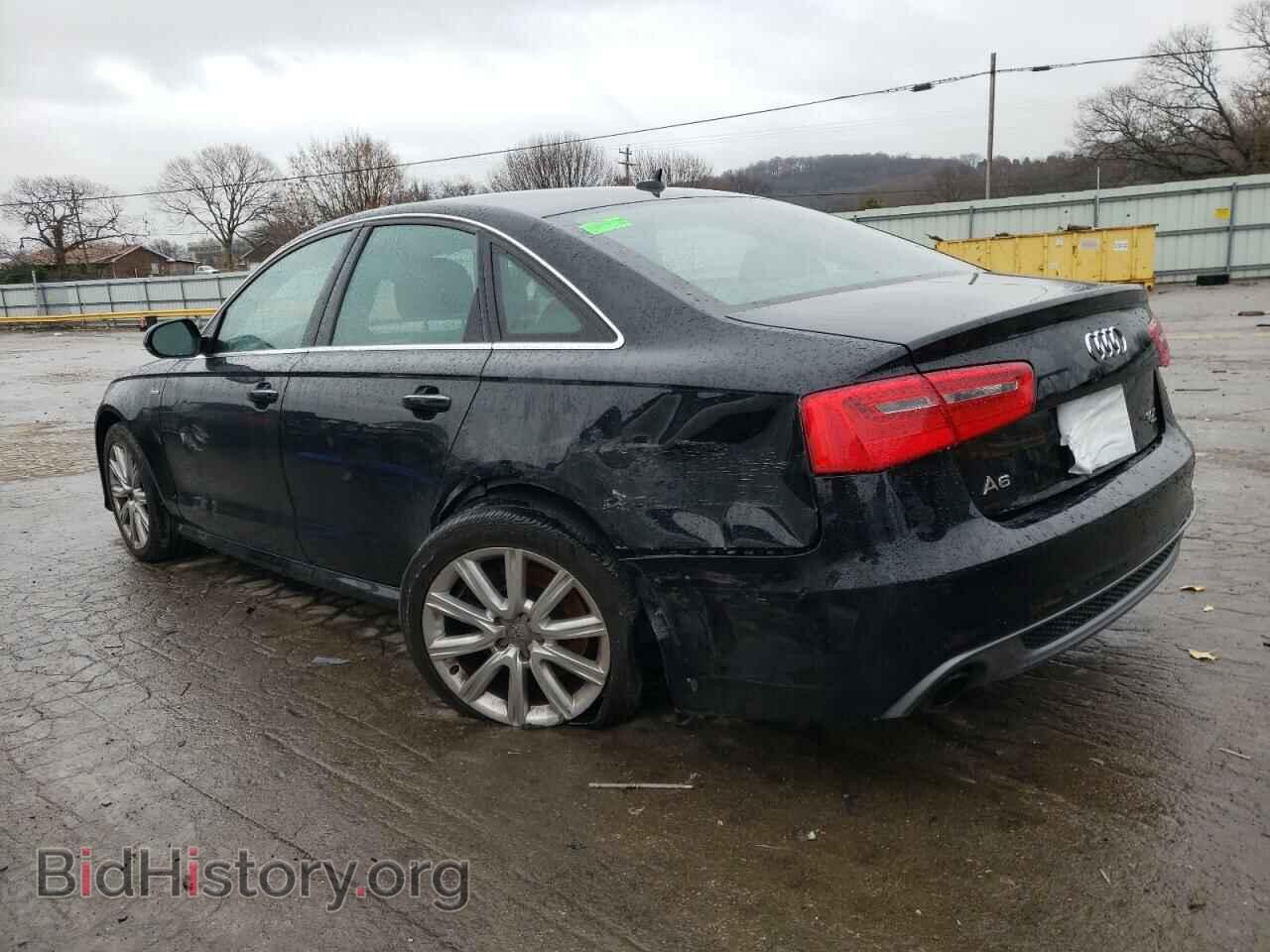 2012 AUDI A6 - VIN: WAUJGAFC9CN091796 - Фото 2